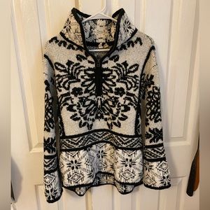 Anthropologie snowflake sweater